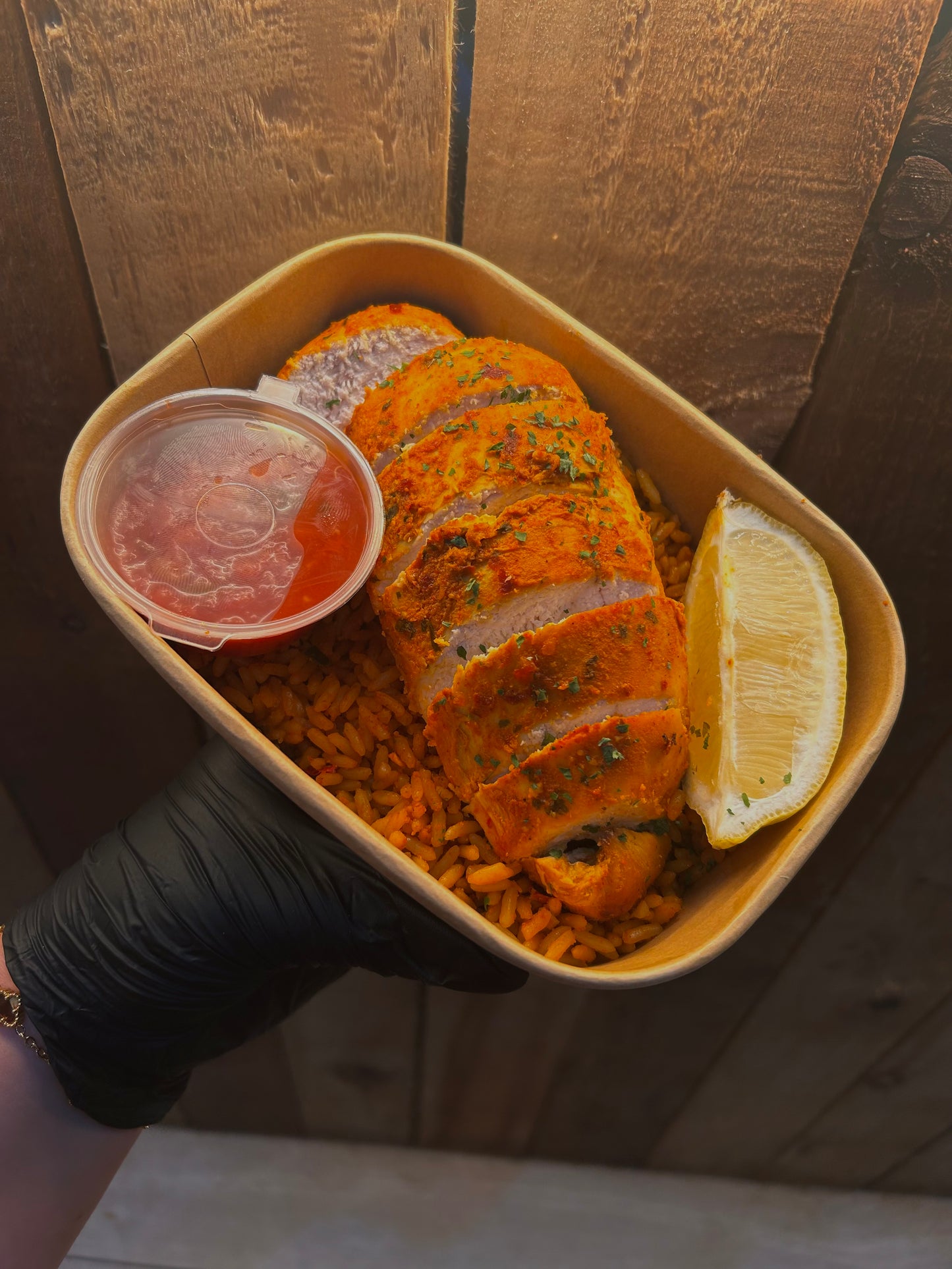 Peri Chicken & Mexican Rice