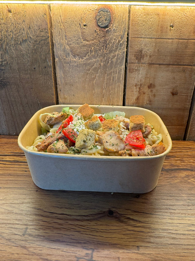Caesar chicken pasta