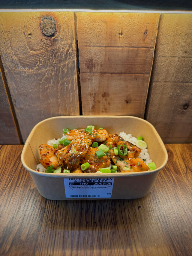 Hot honey chicken & Jasmine rice