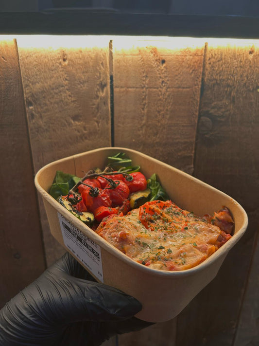 Chicken & chorizo lasagne