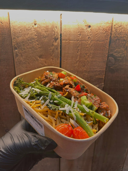 Teriyaki chicken noodles