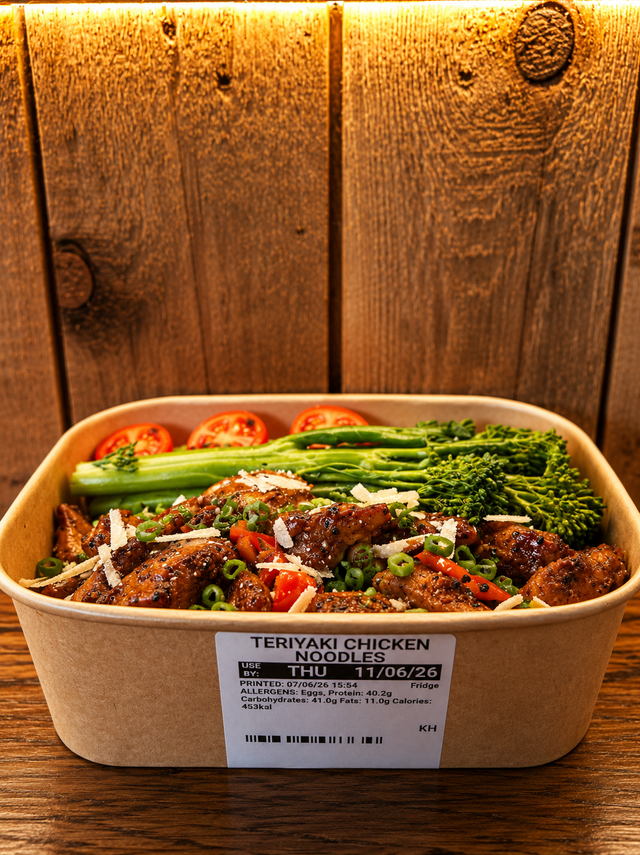 Teriyaki chicken noodles
